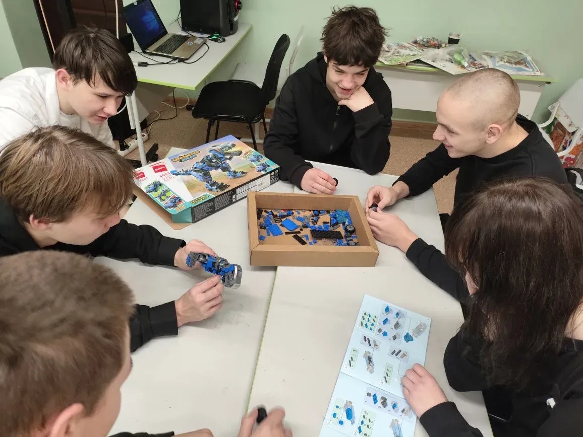 Кружок ,, Лига роботов&amp;quot;/Будни центра ТОЧКА РОСТА.