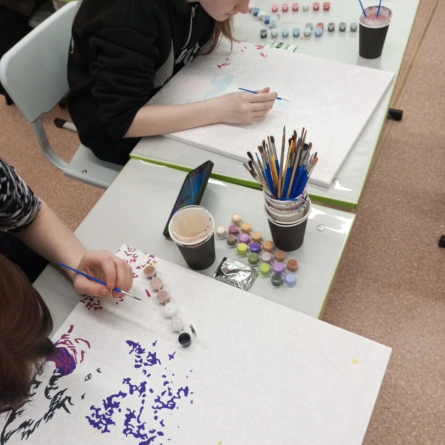 Арт-дизайн/Будни центра ТОЧКА РОСТА.