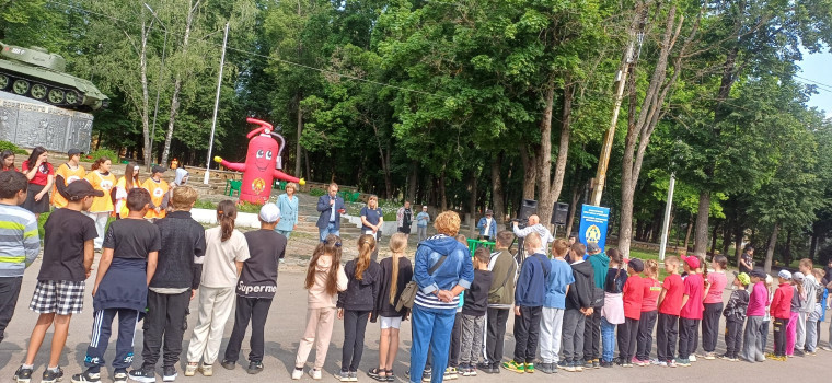 Встреча, посвященная пожарной безопасности!.